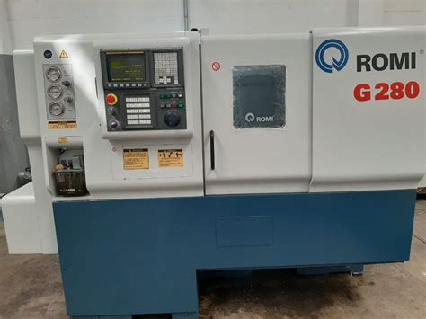 Torno Cnc Romi G280 Usado 